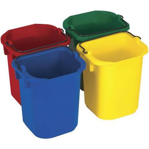 Baldes com código de cores – 5 L – Rubbermaid