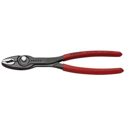 Alicate ajustável TwinGrip com revestimento em PVC ou bimaterial – Knipex