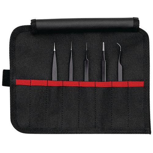 Conjunto de 5 pinças ESD – Knipex