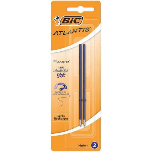 Recarga Bic Atlantis Soft – conjunto de 2 unidades – Bic