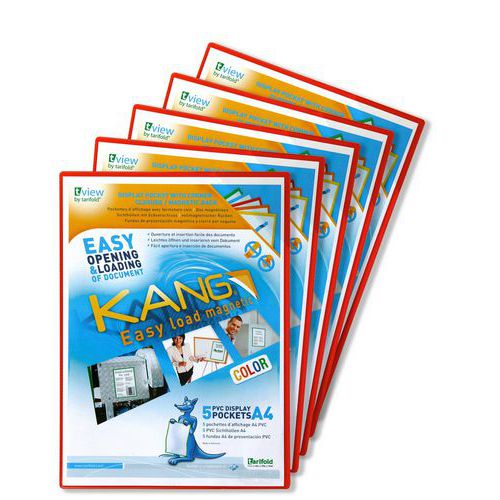 Bolsa de exposição Kang Easy Load – verso magnético – Tarifold