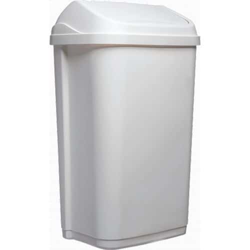 Caixote de lixo para casa de banho com tampa basculante 25 L – Probbax