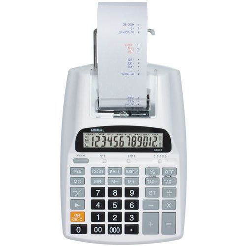 Calculadora semiprofissional com impressora USB 30032 – Desq