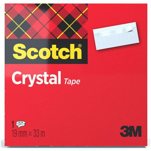 Fita adesiva transparente Crystal – Scotch