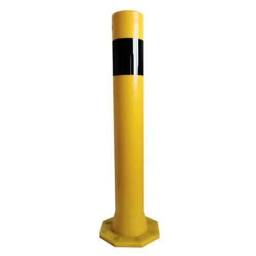 Poste flexível com placa industrial Ø140 mm 1000 mm – Viso